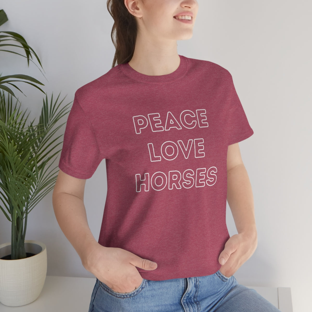 PEACE LOVE HORSES